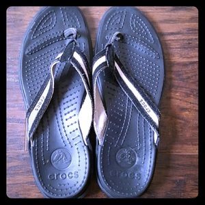 Crocs Flip Flops Women's size 9